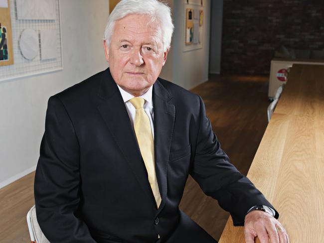 New chairman of Westpac Bank John McFarlane at Westpac office in the city on the 23rd of January 2020. John McFarlane has been named as the new chairman of Westpac Bank. Photographer: Adam Yip