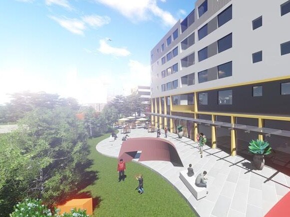 A brochure image of the site.