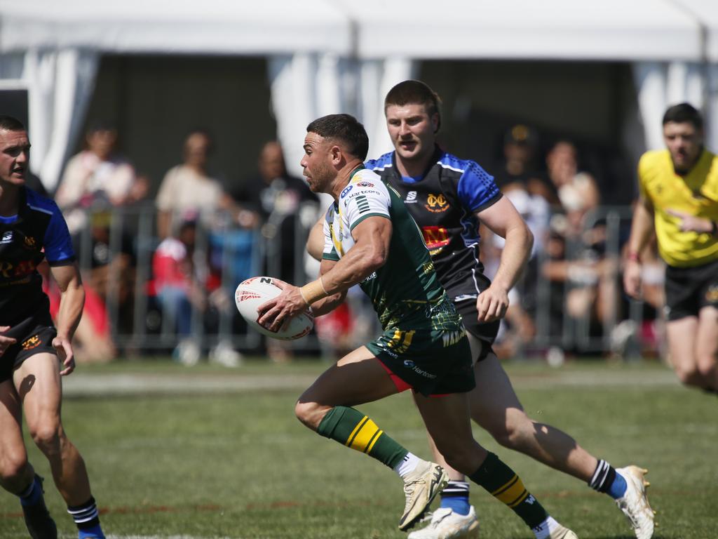 Koori Knockout - Day 4 Mens Semi Final Bourke Warriors v Nanima Common Connection Monday, 7 October 2024 Hereford St, Bathurst NSW 2795, Australia, Picture Warren Gannon Photography