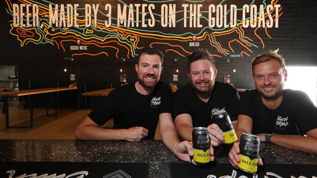 Black Hops Brewing are giving punters the chance to invest through a new crowd-funding venture. Picture: Glenn Hampson.