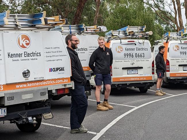 Kenner Electrics from Box Hill South awarded best Electrical (medium) at The Australian Trades Small Business Champion Awards.