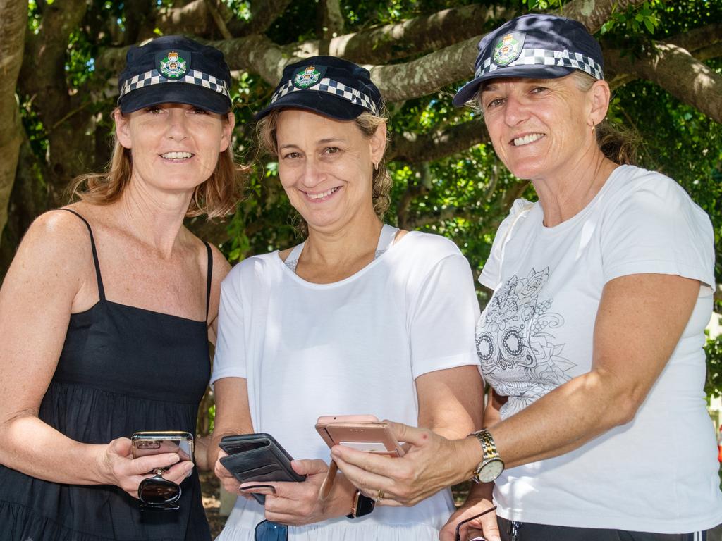 Julie Arbeithuber, Kylie Lamb and Keryn Brant at CSI Mackay CBD.Picture: Michaela Harlow