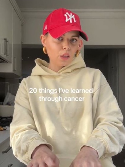 She was diagnosed with terminal cancer in 2021. Picture: TikTok/@bellabradford0