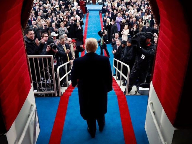 Trump has pledged to sign a string of executive orders on his first day in office. Picture: Doug Mills/Getty Images