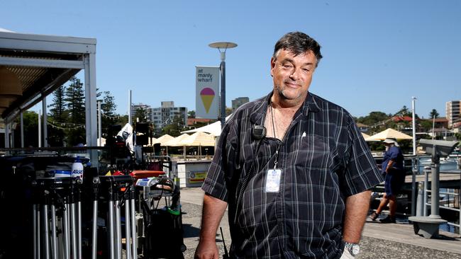 David Knight, 55, from Narrabeen is production and location manager, and helped secure the filming locations. Picture: Annika Enderborg