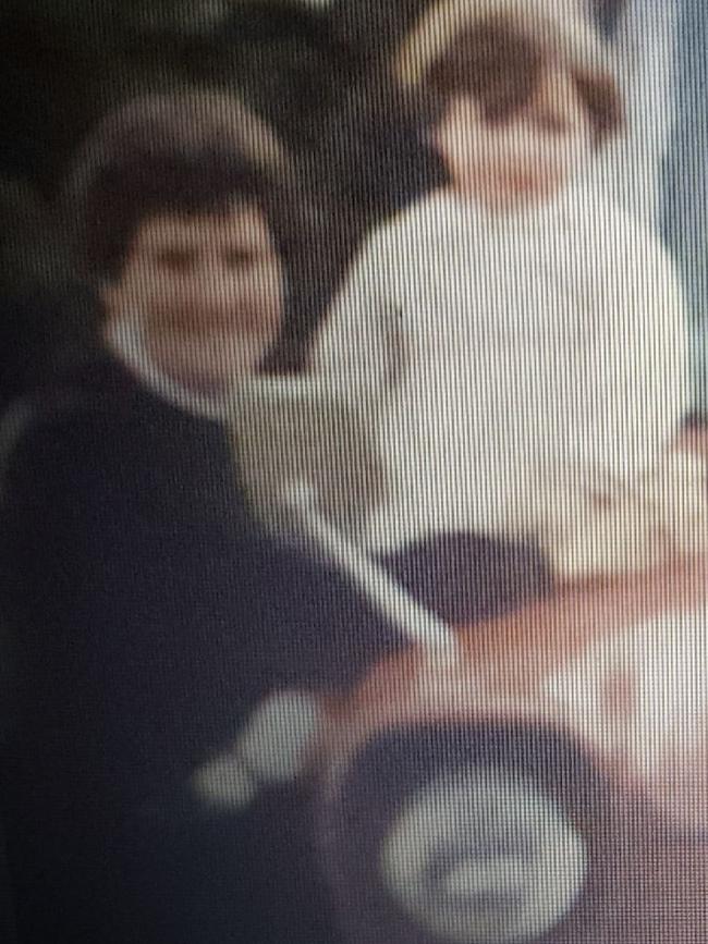 A young Mairead Mangan with her mother Anne Mangan. Anne died from cervical cancer just four years after his photo was taken, aged just 35.