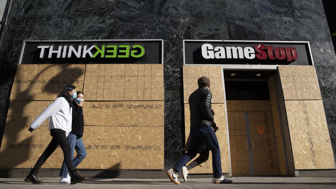 The GameStop stock was made popular with the WallStreetBets Subreddit. Picture: Victor J. Blue/Bloomberg