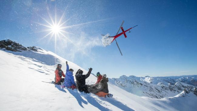 Heli-ski in Queenstown