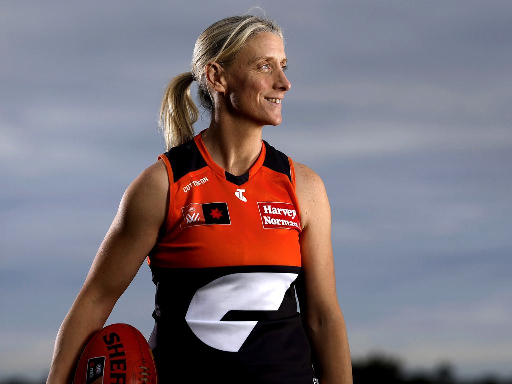 Muslim AFLW player Haneen Zreika refuses to wear pride jumper, sits out GWS  Giants Round 4 game