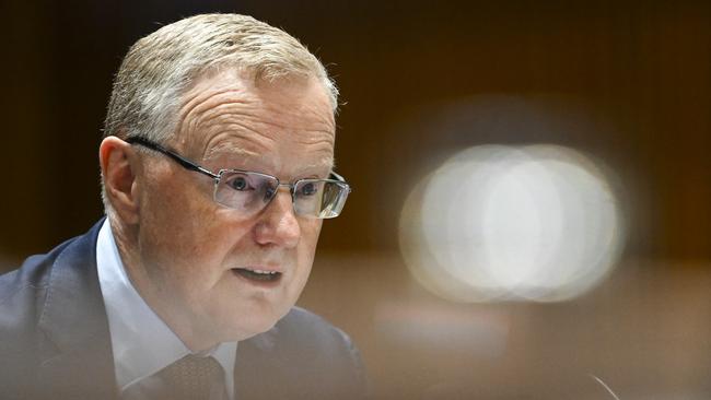 RBA governor Philip Lowe’s rate decision on Tuesday sparked global expectations about a slower pace of hikes. Picture: Lukas Coch