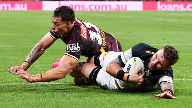 Kyle Feldt has ruled himself out of Origin contention. Picture: Bradley Kanaris/Getty