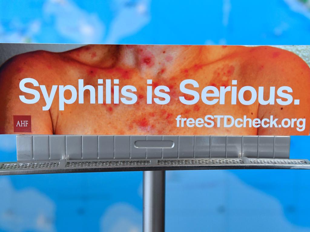 The Department of Health will this week launch a new campaign targeting residents in Mildura about syphilis awareness. Picture: Frederic J.Brown / AFP