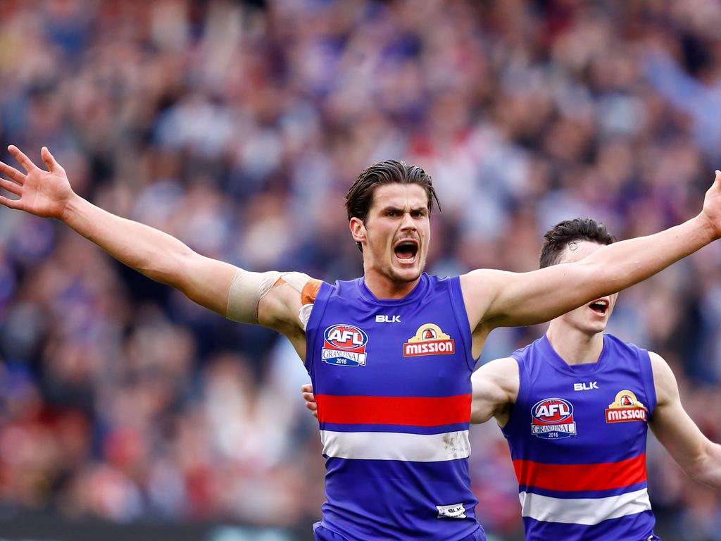 Tom Boyd will always be a Bulldogs hero. Picture: Darrian Traynor/AFL Media