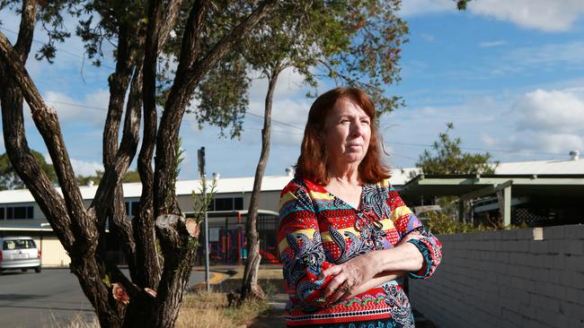 Logan Central resident Carmel Maciejewski said the council and developer did not have to consult residents before two high rise towers, which will overlook a state primary school, were approved. She said residents were now fearful the school will be relocated. AAP/Sarah Marshall