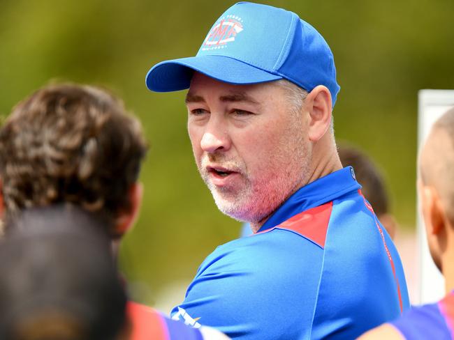 Port Melbourne Head Coach Adam Skrobalak. (Photo by Josh Chadwick/AFL Photos/via Getty Images)