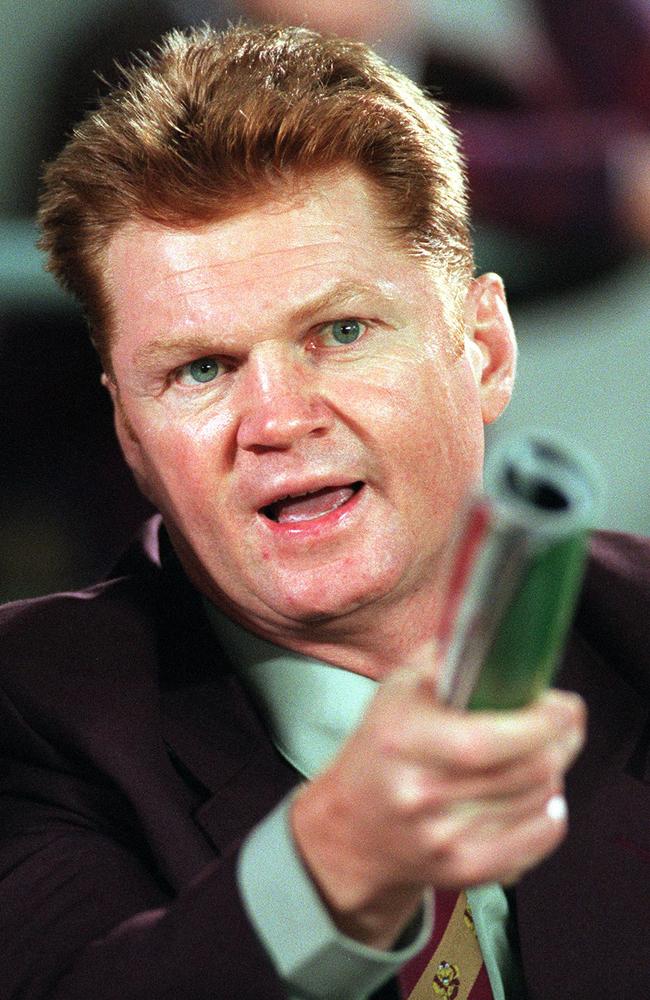 Paul Vautin produced a miracle win as coach in 1995.