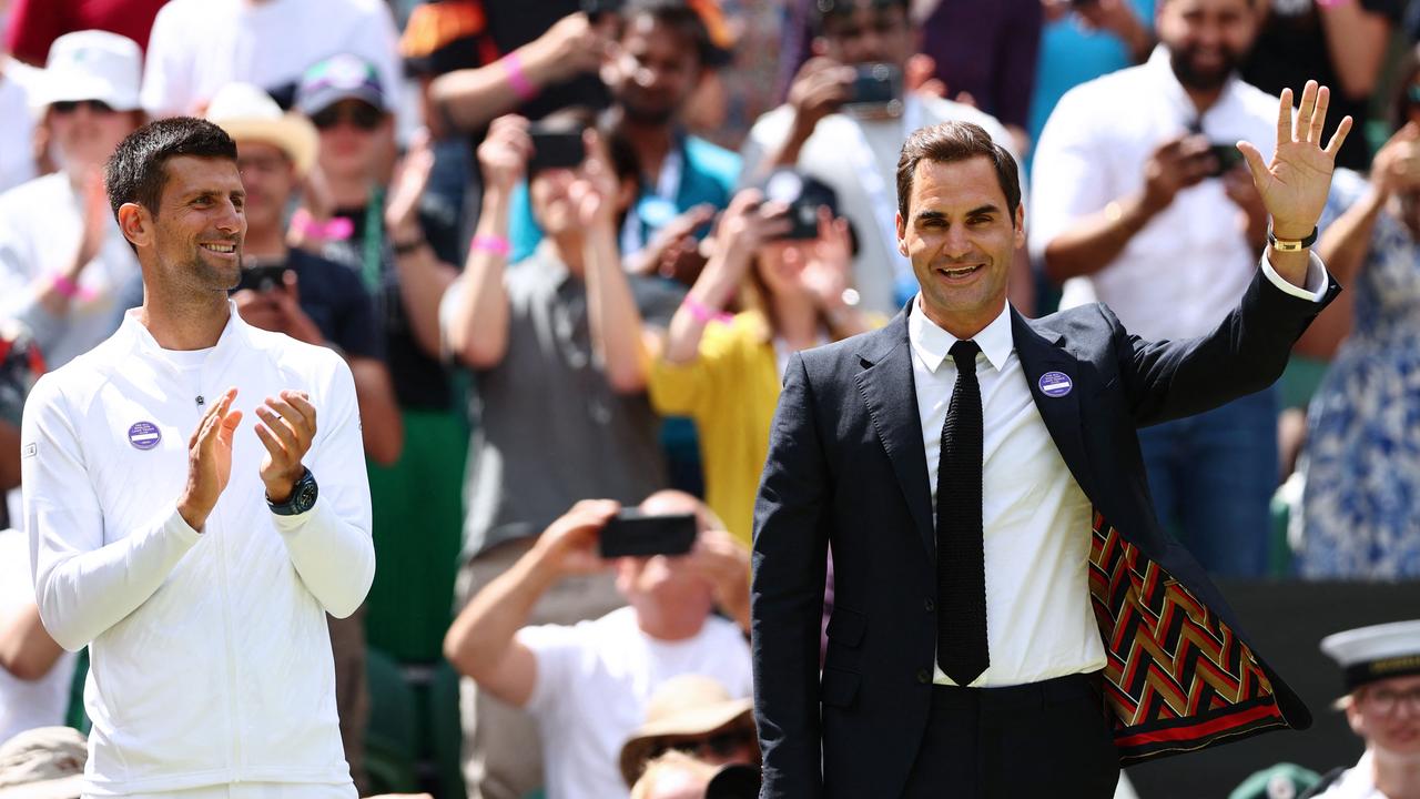 Federer became a beloved figure in tennis, something Djokovic has not always enjoyed. (Photo by Adrian DENNIS / AFP)