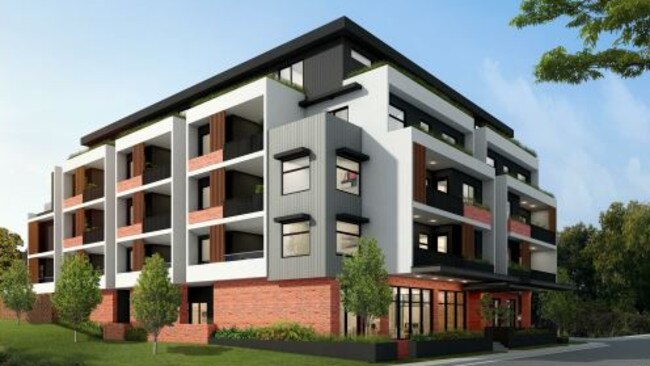 A five-storey apartment building approved for 117 Prospect Rd. Source: State Planning Commission
