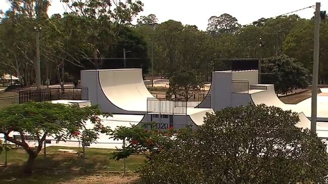 The Beenleigh skate park which was partly designed by Logan Martin.