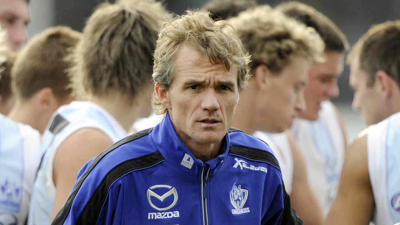 Former North Melbourne coach Dani Laidley.