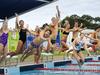 The DRLC Bayside swimming club has a few kids that have done well in competitions nationally.