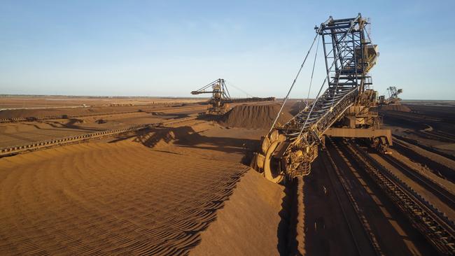 Fortescue Metals says it shipped record amounts of iron ore in the first half of the financial year. Picture: Supplied.