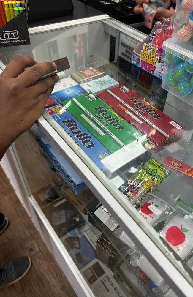 A range of tobacco products are on sale at R1 Tobacconist.