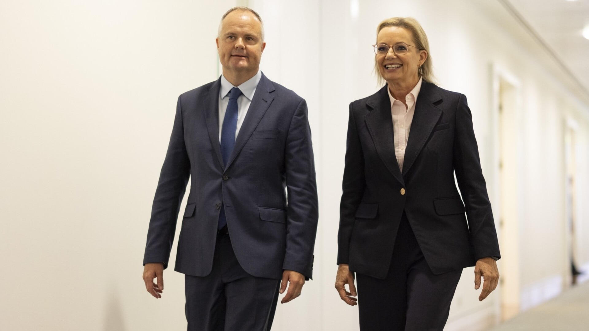 'Historic moment': Sussan Ley elected first female Liberal party leader