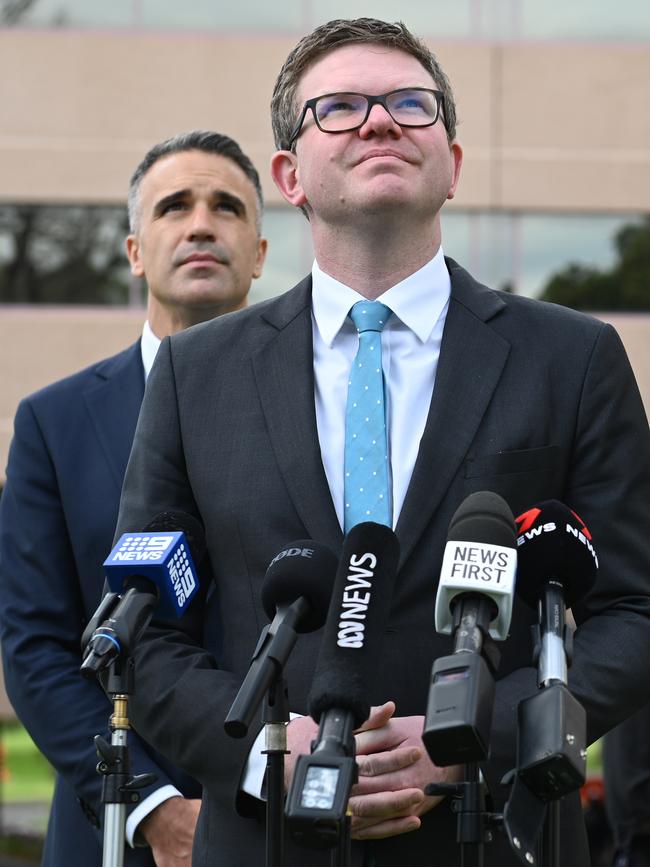 The boy’s mother wrote to Premier Peter Malinauskas and health minister Chris Picton after the frightening experience. Picture: NCA NewsWire / Naomi Jellicoe