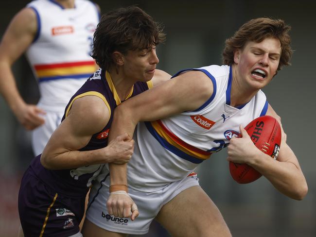 Eastern Ranges prospect Josh Smillie is a big-bodied midfielder. Picture: Getty Images