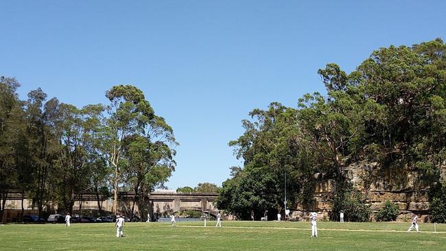 The oval is shared by various sporting groups.