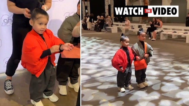 Australia's youngest influencers steal show at Fashion Week