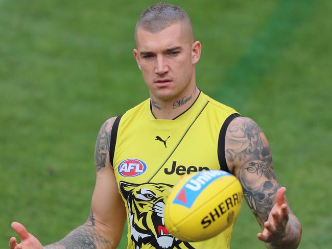 Can Dusty turn his SuperCoach season around? Picture: Alex Coppel