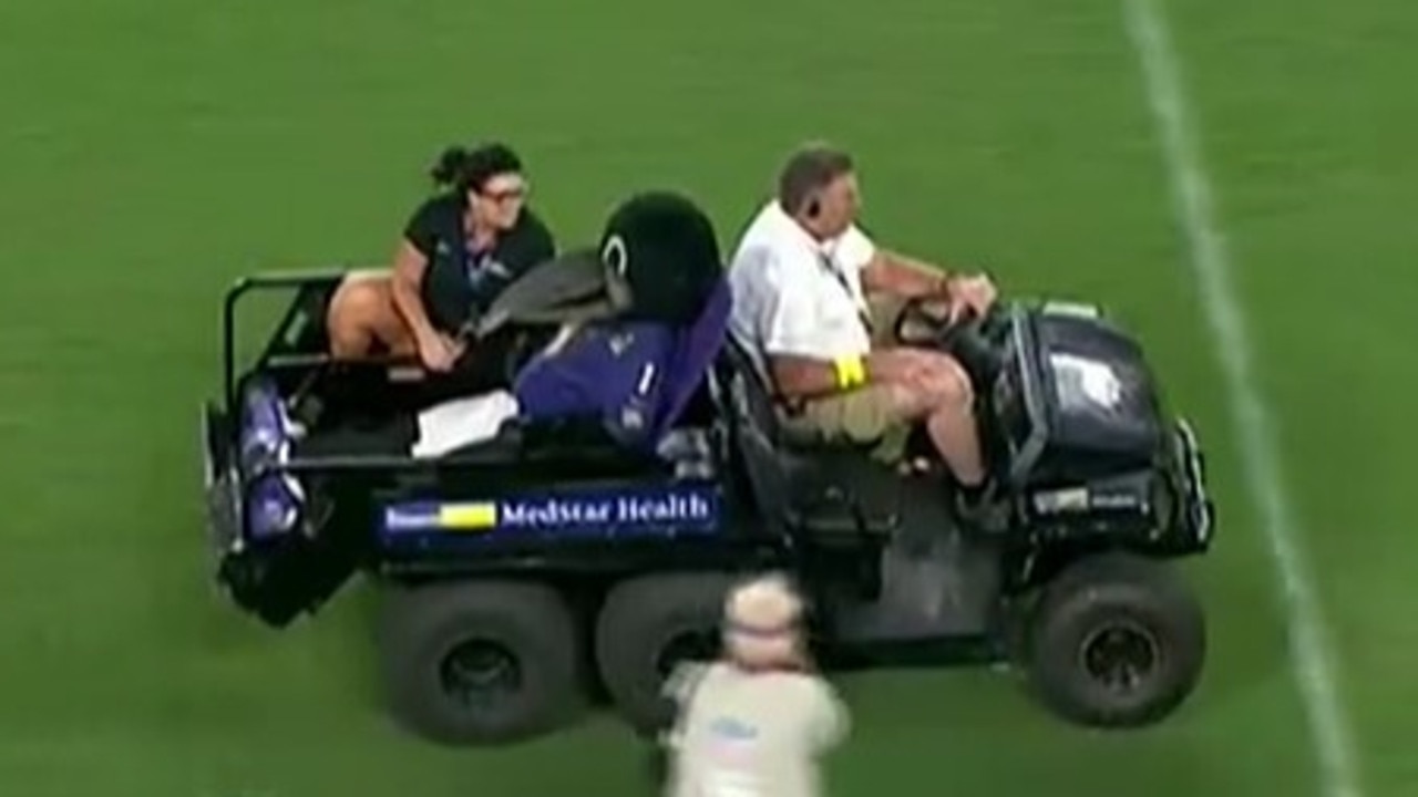 Baltimore Ravens Mascot Poe recovering after injury during