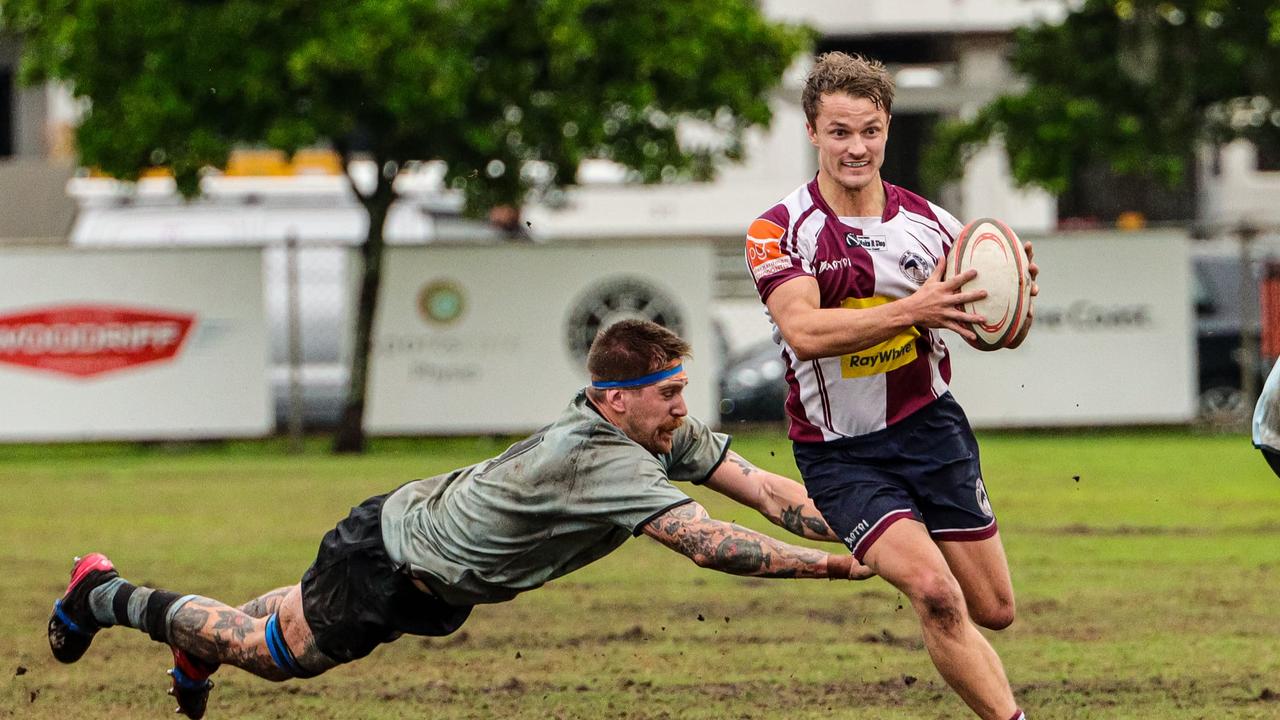 Noosa Dolphins fullback Jordan Mayhew has been labelled as a solid finisher for his team throughout the season. Picture: Rachel Wright Images