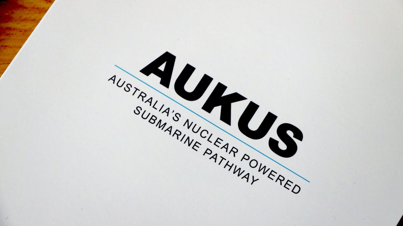 AUKUS submarine deal.