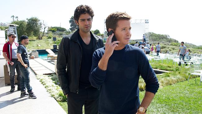 Guilty pleasure ... Adrian Grenier (as Vincent Chase) and Kevin Connolly (as E) in Entourage.