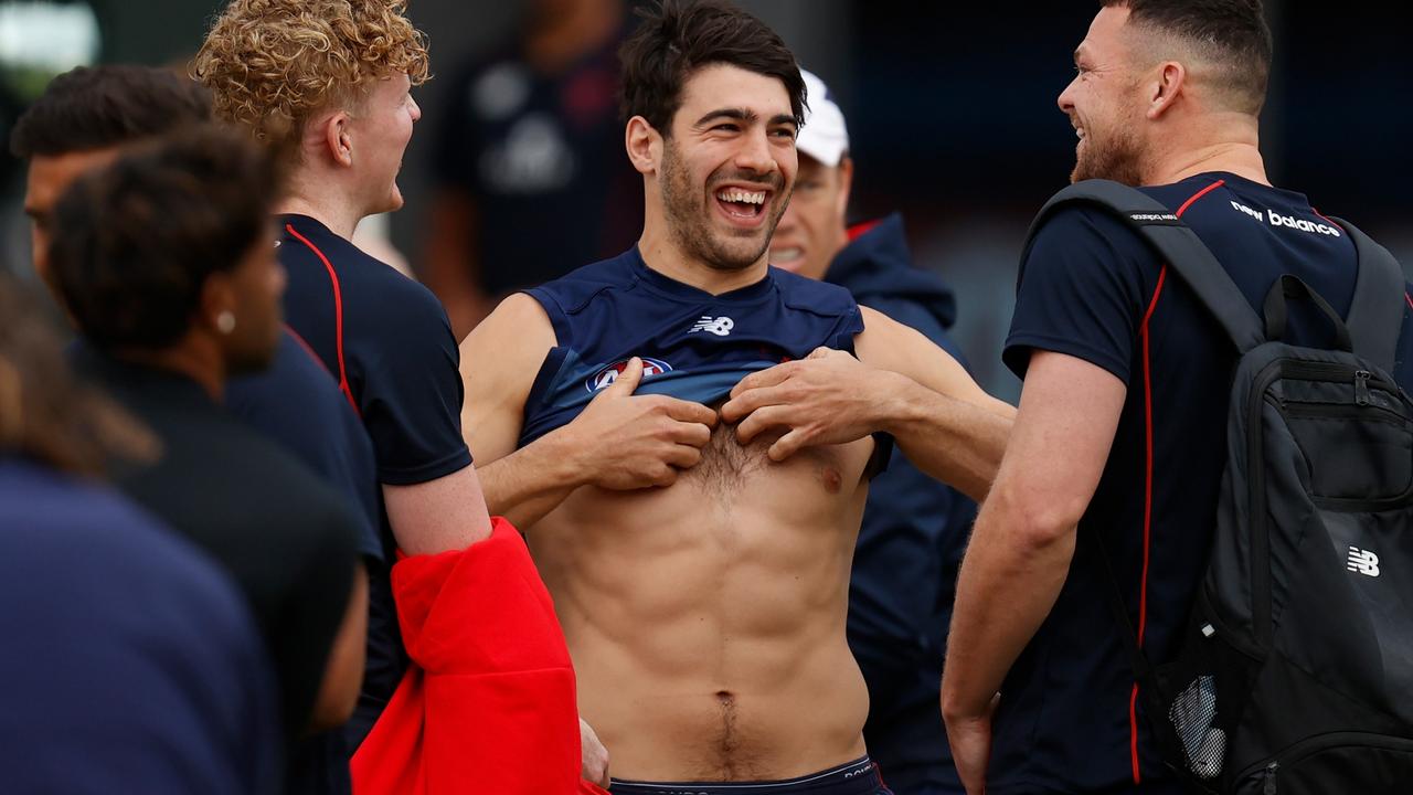 Christian Petracca got himself in top shape. Picture: Getty Images