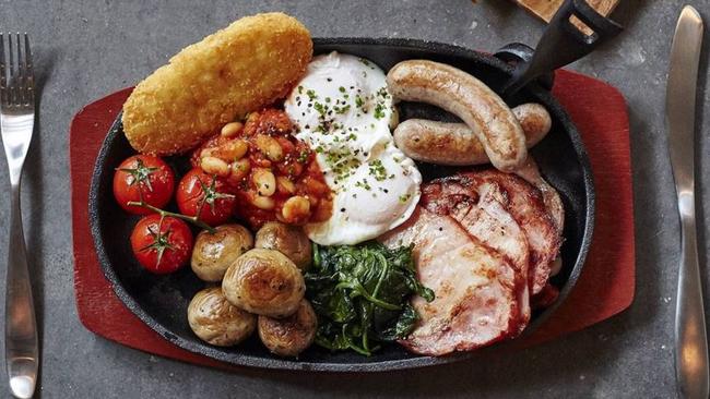 The Local Mbassy's Big English breakfast