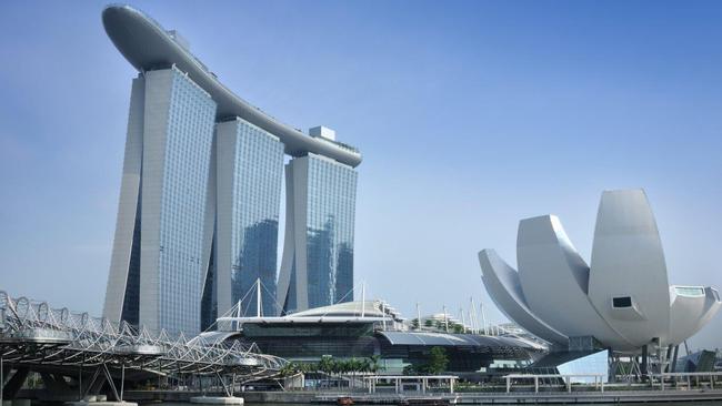 The Marina Bay Sands hotel in Singapore. Picture: Supplied.