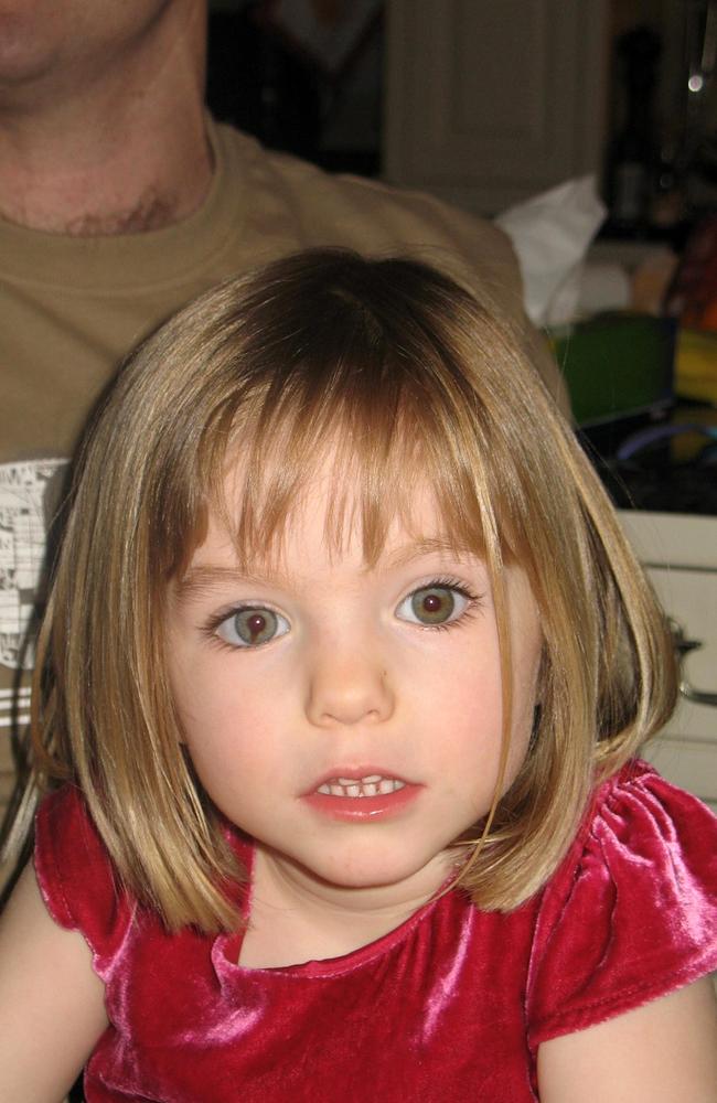 German police have revealed they believe Maddie McCann (above) is dead and their prime suspect is paedophile Christian Brueckner. Picture: Supplied: AFP