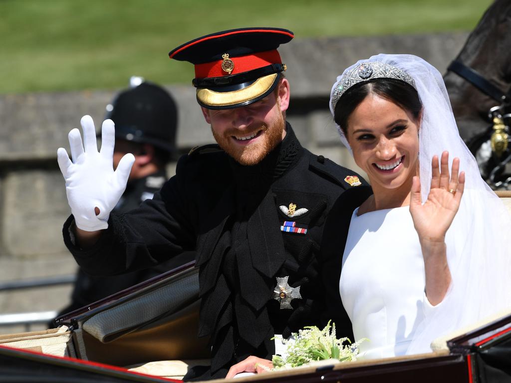 Harry and Meghan’s wedding cost the taxpayer $A57 million. Picture: AFP