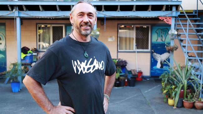 Castaways Backpackers owner Wayne Hutchison. Picture: Brendan Radke