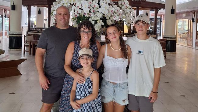 David and Tami Rich with children Yona, Nili and Gali.