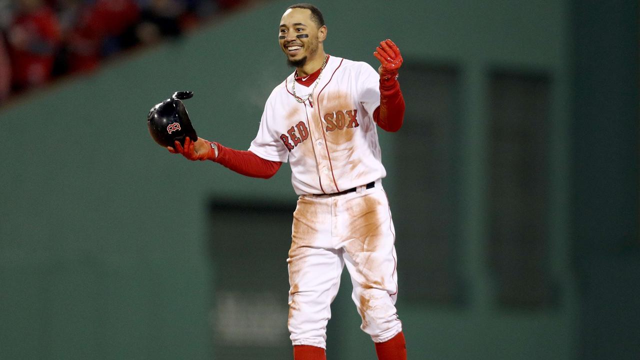 The Boston Red Sox are almost certainly about to trade Mookie Betts, one of the best players in baseball, to save money. Photo: Maddie Meyer/Getty Images/AFP