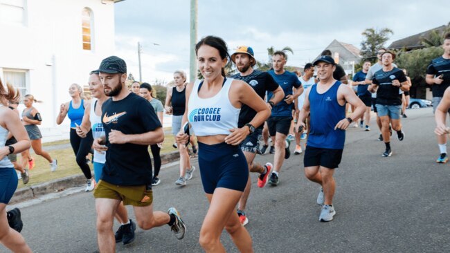 Tara Meakins is the co-founder of the Coogee Run Club. Image: Coogee Run Club