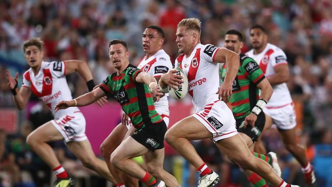 De Belin has not been stood down by the Dragons. Photo by Matt King/Getty Images.