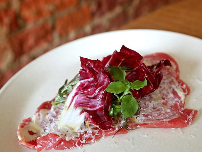 TASWEEKEND Food pix to illustrate Graeme Phillips restaurant review at Templo. the Beef Carpaccio