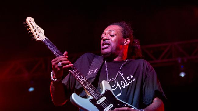 Eric Gales performs at Byron Bay Bluesfest 2017