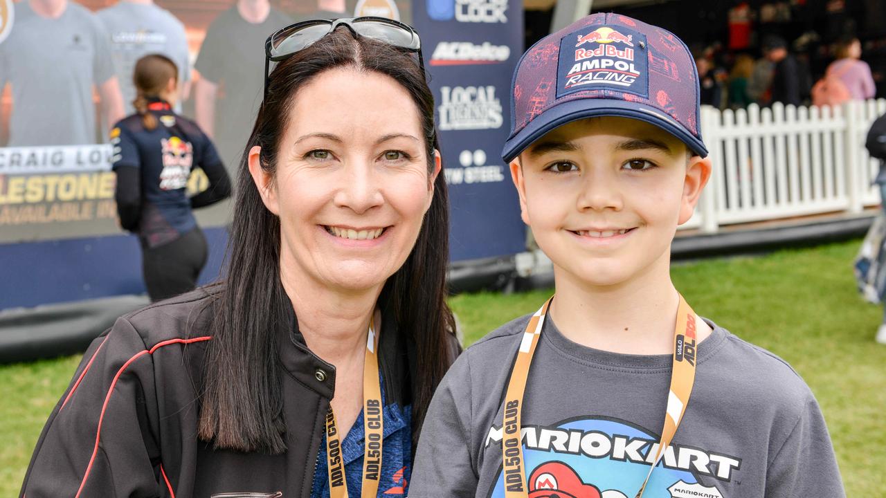 Fans at the Vailo Adelaide 500. Picture: Brenton Edwards